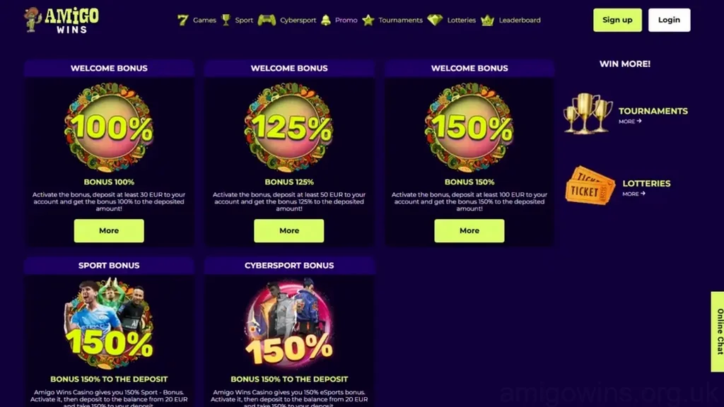 Amigowins Casino Casino